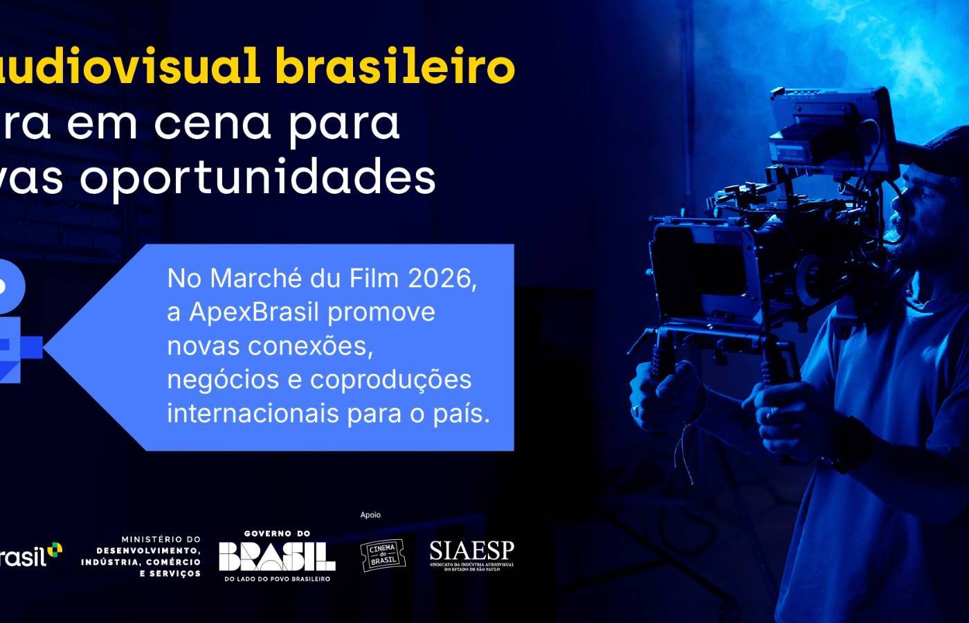 Marché du Film 2026: Brasil reforça presença internacional do audiovisual em Cannes